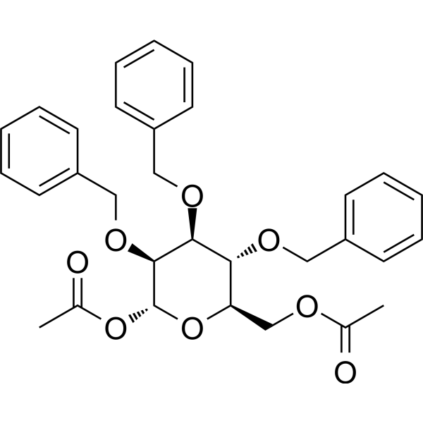 1,6-Di-O-acetyl-2,3,4-tri-O-benzyl-α-D-mannopyranose 65556-30-1